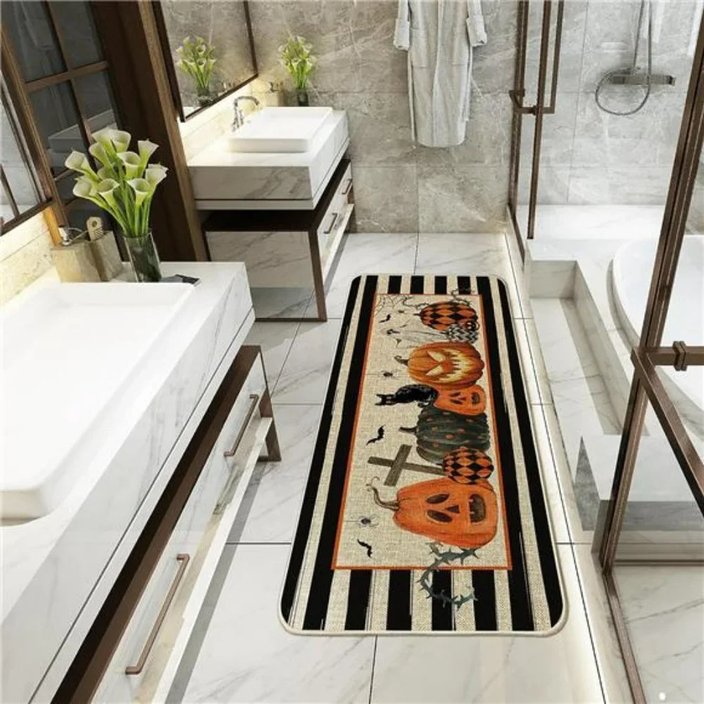 Halloween Kitchen Mats Set of 2, Halloween Kitchen Rugs and Mats,17x29 